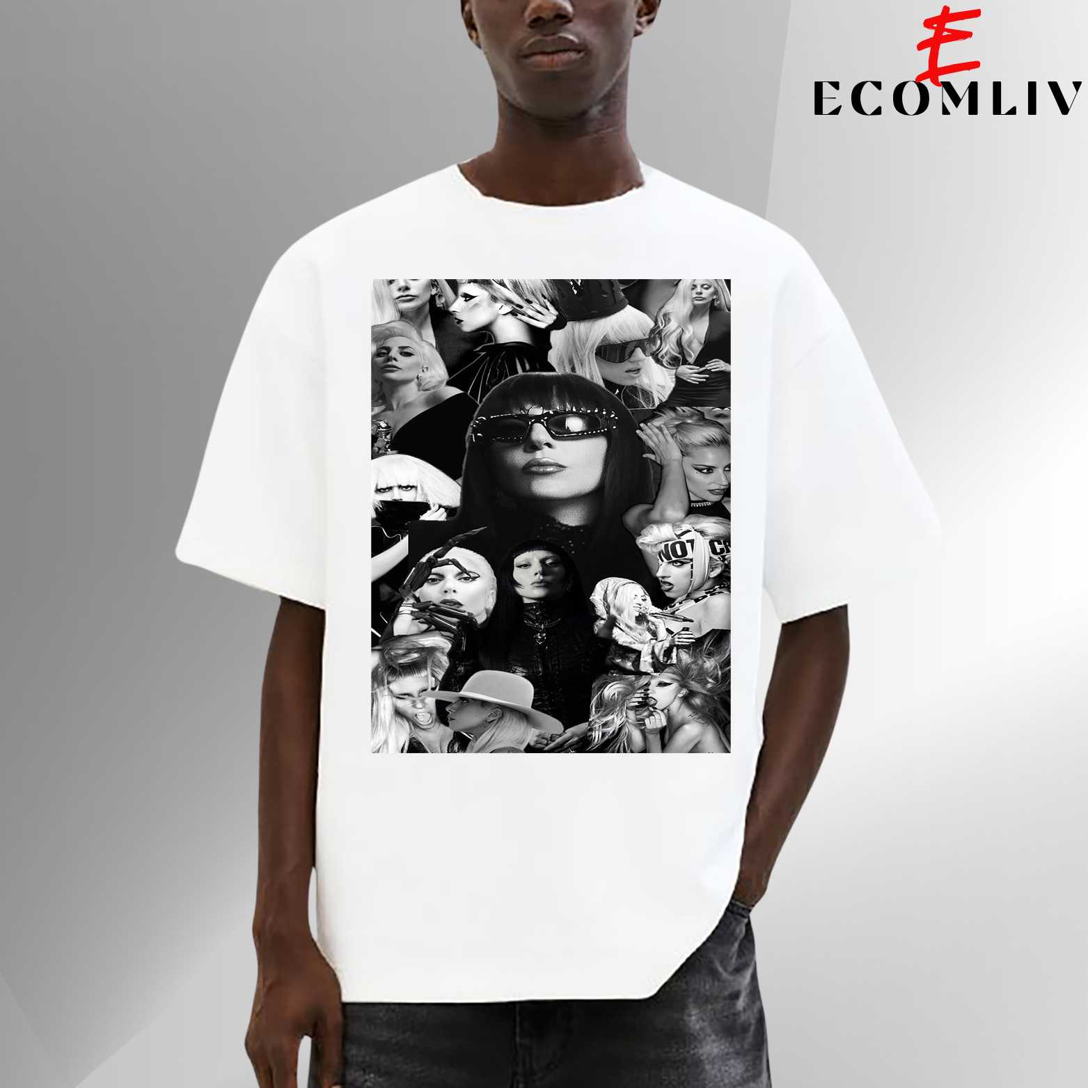 Lady Gaga Vintage Tee, Viral Pop Shirt, Music Merch